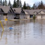 A senior housing development near Carman was cut off by flood waters caused by ice jams on the Boyne River.