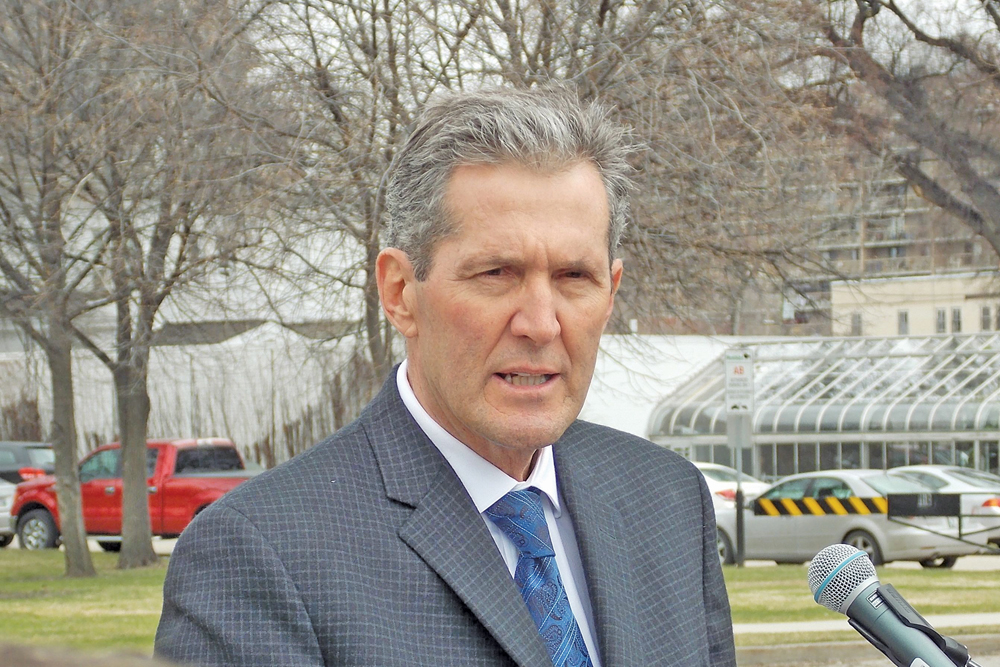 Manitoba Premier Brian Pallister says a made-in-Manitoba carbon tax will be better for farmers than one imposed by the federal government.