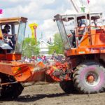 It was header on header destruction as combines took to the ring in the demolition derby during the last day of the Manitoba Summer Fair in Brandon. The fair ran June 7-11.