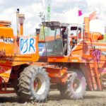It was header on header destruction as combines took to the ring in the demolition derby during the last day of the Manitoba Summer Fair in Brandon. The fair ran June 7-11.