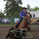 Kally Bodin is a four-event high school rodeo competitor.