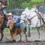 Brandon’s Riley Park brought down his steer in 8.47 seconds during the Sunday’s action.