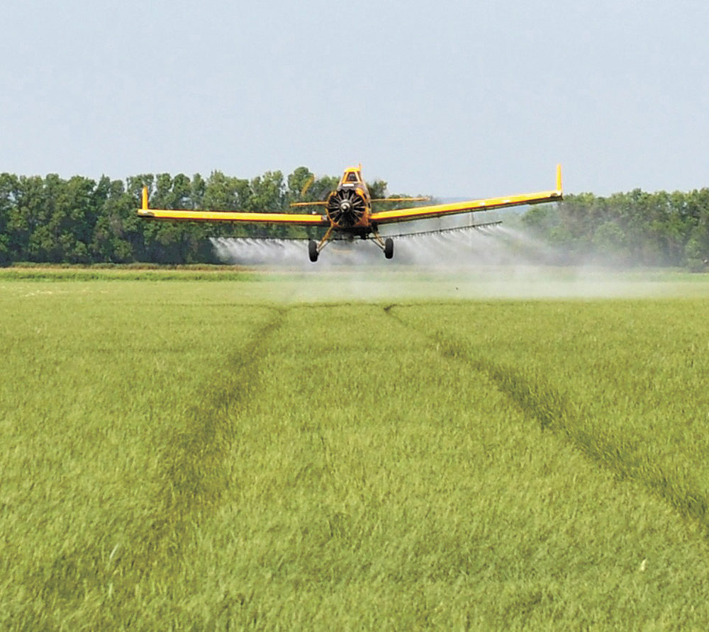 There are five pesticides grain companies belonging to the Western Grain Elevator Association don’t want to have been applied to crops they buy in the 2017-18 crop year starting Aug. 1, 2017.