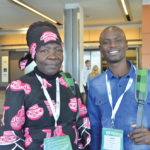 Part of the delegation from Kenya stops for a photo during sustainable agriculture and food security day at the Global 4-H Summit.