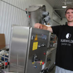 Marcus Wiebe was in the final stages of getting a new apple press operational last week. The Winkler farmer expected to start pressing apples for new customers this week.