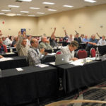 KAP advisory council delegates debated nine resolutions July 13 in Brandon, including one that calls on KAP to investigate the consequences and possible penalties for American farmers who misrepresent grain they deliver to a Canadian elevator.