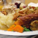 The standard fare of a fall supper remains unchanged over decades: chicken or turkey, mashed potatoes, vegetables and, later, pie for dessert.