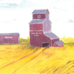 A 30,000-bushel wooden grain elevator, at the Dipple Siding (named for local settlers John and Elizabeth Dipple) on the CN line through the Rural Municipality of Macdonald, was built in 1921 for the Paterson Grain Company. It operated until 1949 when it was closed and later demolished. It has been gone so long that few remember it. In 2001, artist Millie Burch, a granddaughter of the Dipples who grew up near the elevator, painted it from memory as a 75th-birthday gift for her brother Ross Dipple. Now in her 90s, Millie wonders if any readers have photos or memories of this elevator.