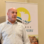 Manitoba Beef Producers general manager Brian Lemon sums up the year for members in Roblin Nov. 8 during one of 14 district meetings.