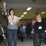 Municipal leaders support resolution asking the province to agree to a 40-40-12 cost-sharing formula as the new Investing in Canada infrastructure program rolls out. Cheryl Kingdon-Chartier, deputy mayor of Russell-Binscarth Municipality spoke to the matter during the convention in Brandon.