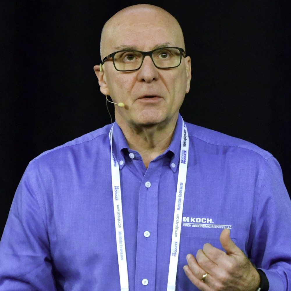 Dr. Rigas Karamanos explains the basic factors of maximum yield, one of several seminars held during Ag Days 2018. 