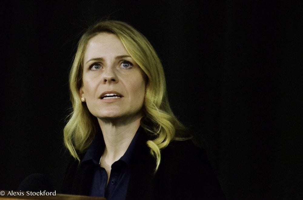 Lesley Kelly shares how she and her husband used a Facebook live video to give a candid look on living with mental health issues. Kelly was one of three speakers to take on the sometimes difficult topic during Ag Days 2018.