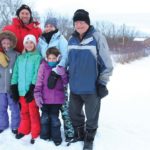 Paul and Larissa Koshel spend their winters feeding birds and summers operating their market garden and saskatoon U-pick on their 125-acre farm purchased five years ago. It’s a good place to raise their three daughters, Ella, 10, Rhea, nine, and Kira, seven, says the couple. Paul’s father, Harry, 91, also lives with the family.