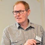 Dr. Tom Jensen of the International Plant Nutrition Institute presents in Brandon  during one of several soil fertility updates in the last month.