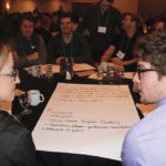 Delegates to the Keystone Agricultural Producers annual general meeting and participating in the Young Farmer’s program had an opportunity to talk in groups about the questions the Becoming A Young Farmer research is posing.