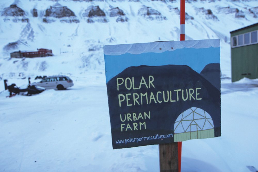 An American chef is trying to bring local food to one of the most remote northern settlements on the planet.