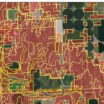 An aerial image of the research study area in southwestern Kansas.