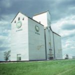 A 40,000-bushel wooden grain elevator at McTavish, in the Rural Municipality of Morris, was built in 1937 by Manitoba Pool Elevators. For increased storage capacity during the Second World War, two temporary balloon annexes were built in 1940-41 and 1941-42. They were replaced by a single crib annex in 1966, joining an Overgaard annex built in 1954, raising its total capacity to 158,000 bushels. Extensive renovations were made in 1970 and 1977. Closed by Agricore in 2002, the elevator was demolished in 2003.