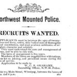 NWMP puts out the call for recruits