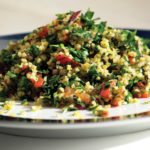Tabbouleh is a classic, tasty and healthful Middle Eastern dish.