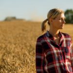 Portrait of female farmer