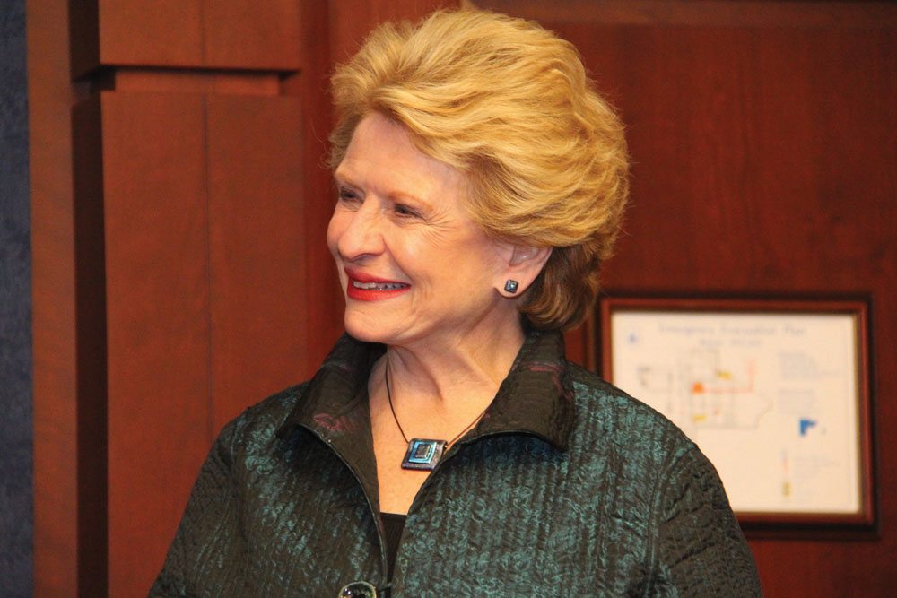 Michigan Senator Debbie Stabenow and the Democrat’s ranking member on the Senate agriculture committee told reporters April 10 the U.S. must be “strategic” when pushing China towards fair trade so as to avoid “unintended consequences.”
