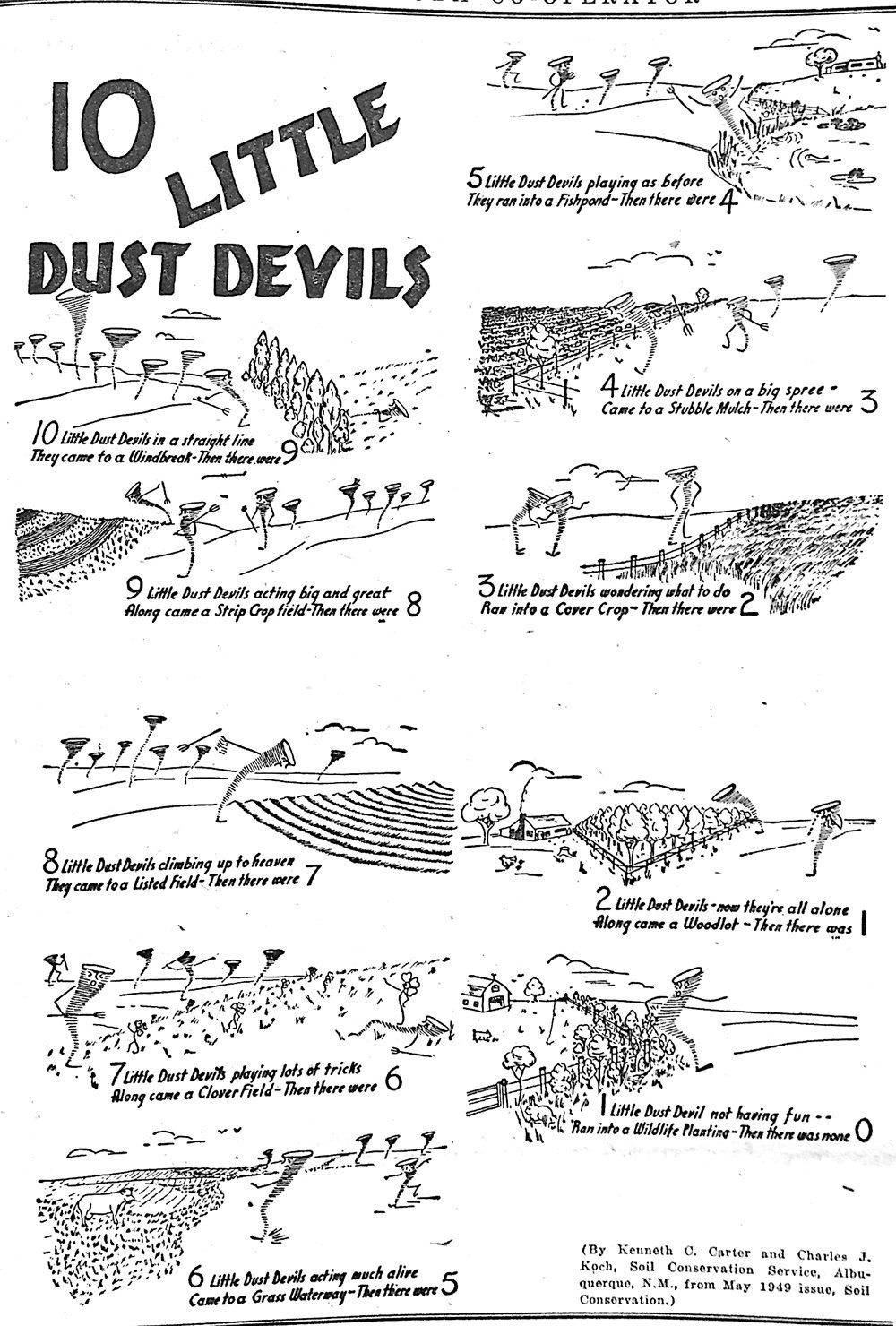Defeating the 10 little dust devils