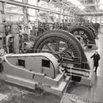 The Belle, West Virginia DuPont plant on April 1, 1926, as the first high-pressure ammonia ever produced in North America began to flow. 