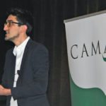 McDonald’s Canada’s senior marketing manager Jean-Guillaume Bertola spoke to the CAMA meeting April 26 about the company’s efforts engaging with customers. PHOTO: LORRAINE STEVENSON