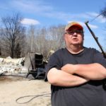 RM of Stuartburn reeve and cattle producer Jim Swidersky lost his home on Sunday afternoon April 29 after a grassfire swept through the small bay near Zhoda.
