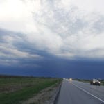 A previously parched agricultural Manitoba got some needed relief last week with a series of rain- and thunderstorms.