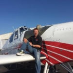 Randy Sandstrom has been flying since 2008.