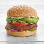A+W's Beyond Meat burger.
