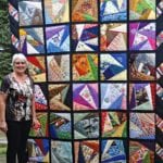 Listowel, Ontario Women’s Institute member and quilt maker Donna Henderson created ‘A Story in Patchwork’ sold by raffle during the recent Federated Women’s Institute of Canada convention in Winnipeg.