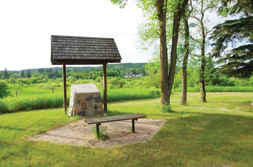 An expansive trail network through Minnedosa’s green space takes walkers past some of the town’s main tourist and historical sites.