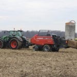 There’s plenty of material available after a grain corn harvest, but collecting it can be tough on machinery.
