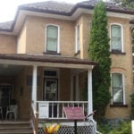 The house in Neepawa where Margaret Laurence lived from 1935 to 1944.