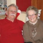 Erny and Bev Hladun of Shoal Lake put commercialism on the back burner
at Christmas.