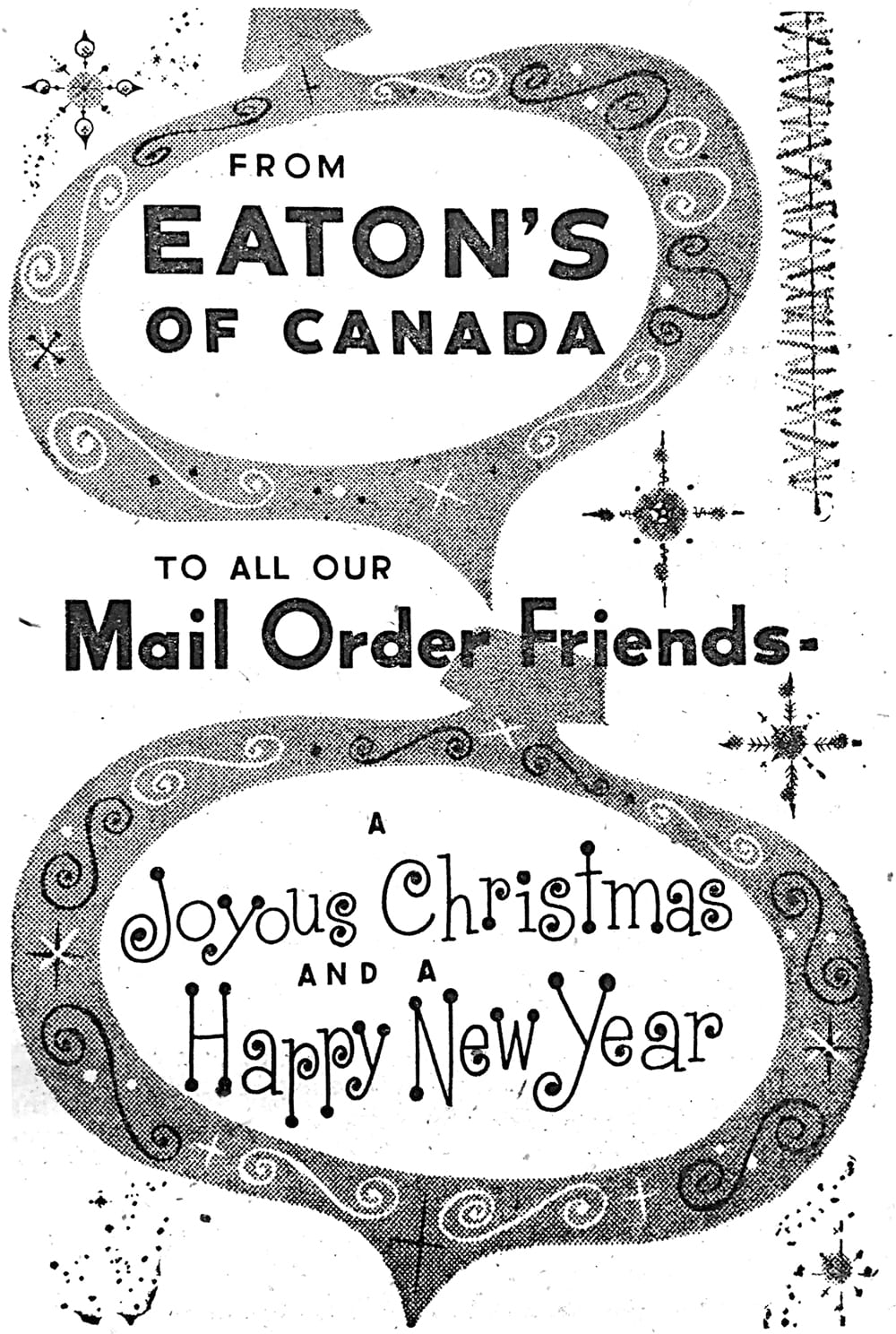 A holiday message from Eaton’s