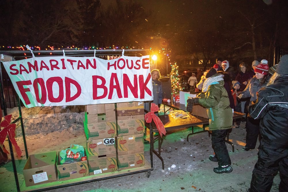 Samaritan House benefited from the event with donations to the local charity.