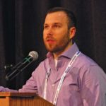 Greg Bartley, Manitoba Pulse and Soybean Growers on-farm specialist, gives this year’s Ag Days audience tips on developing their own research on farm.