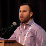 Greg Bartley, Manitoba Pulse and Soybean Growers on-farm specialist, gives this year’s Ag Days audience tips on developing their own research on-farm.