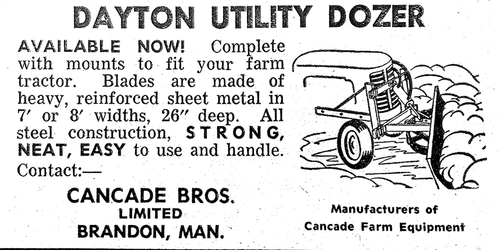 Dayton Dozer blades for your tractor