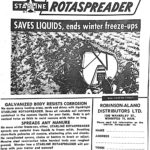 Beat the freeze with the Rotaspreader
