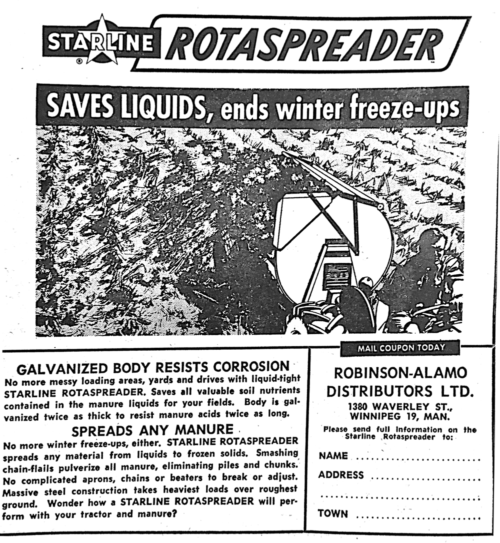 Beat the freeze with the Rotaspreader