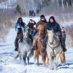 Lori Bremner, Tina Shaw and Bre Adams of Dauphin were some of the saddle riders who took part in the event.