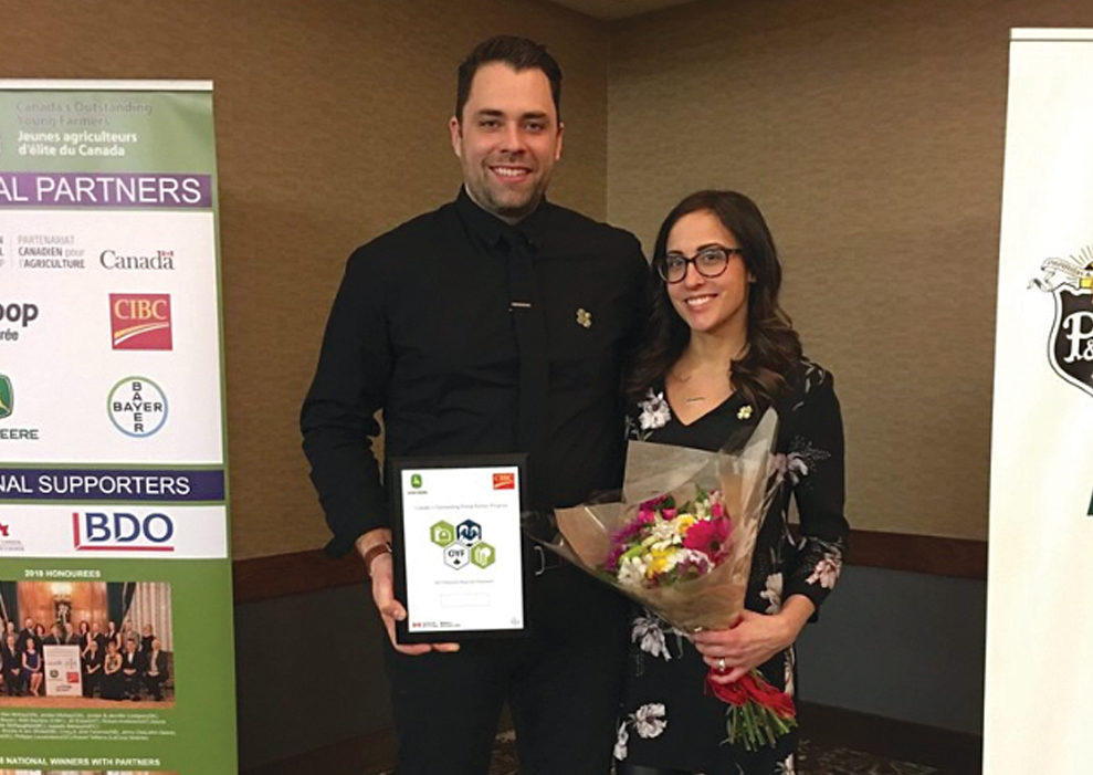 Will and Jen Bergmann are Manitoba’s 2019 Outstanding Young Farmers.