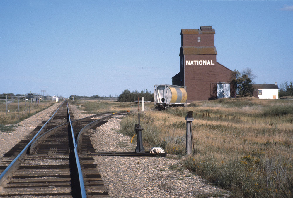 An elevator at Pope, on the CNR Rivers Subdivision about seven miles southwest of Hamiota, was built around 1905 for the Security Elevator Company. Later owners included the Northern Elevator Company (1929-40), National Grain (1940-74), and Cargill Grain (1975-79). A balloon annex built in 1957 increased its capacity from 25,000 to 53,000 bushels. It closed in October 1979, when Cargill opened a high-throughput facility at nearby Oakner, and was later demolished.