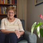 Vivian Bruce, 88, the retired researcher who helped establish the nutritional value of canola, in her Winnipeg apartment on May 16, 2019.