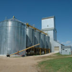 A 40,000-bushel elevator at Fork River, on the CNR Winnipegosis Subdivision, was built in the fall of 1950 by Manitoba Pool. A balloon annex constructed the following year increased its capacity to 85,000 bushels. Completely renovated in 1985, the annex was replaced by four steel tanks in 1993. The adjacent rail line was abandoned in early 1997 and the facility was closed by Agricore in March 2001. The building continues in use for private grain storage.